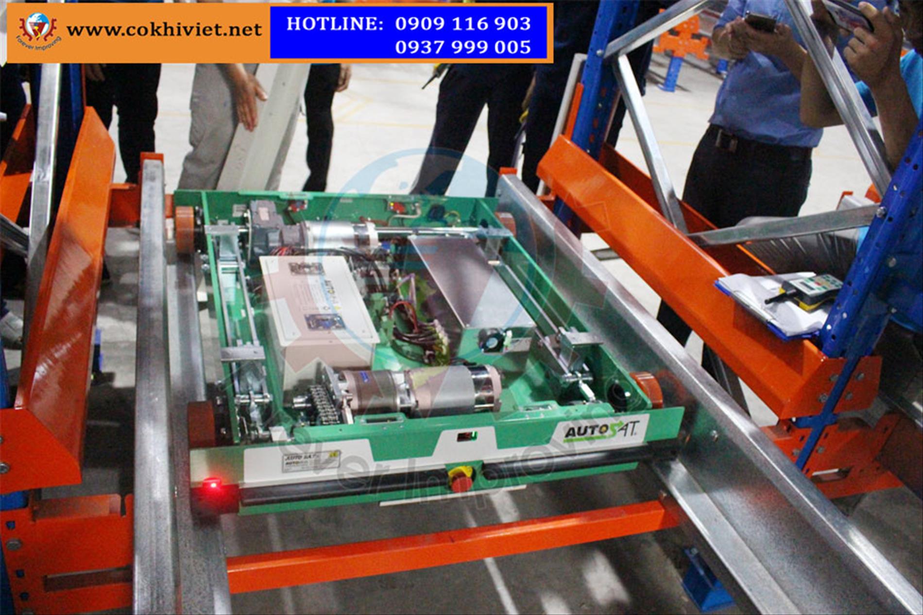 Instructions to maintain robot radio shuttle
