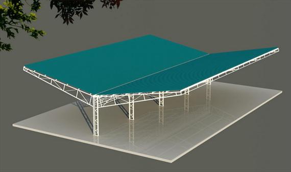 Steel building