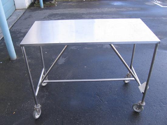 Inox hand trolley