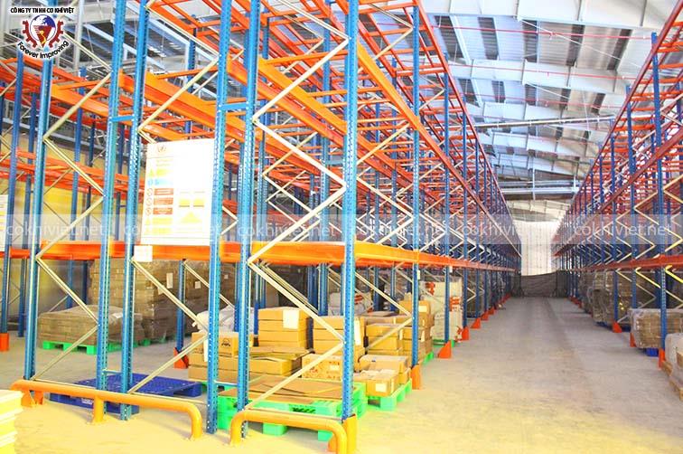 Double deep racking